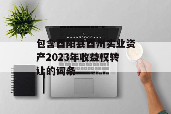 包含酉阳县酉州实业资产2023年收益权转让的词条