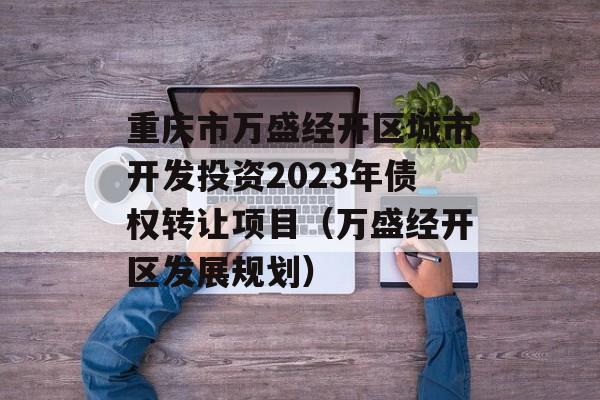 重庆市万盛经开区城市开发投资2023年债权转让项目（万盛经开区发展规划）